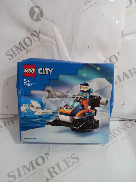 BOXED LEGO CITY SNOWMOBILE - 60376