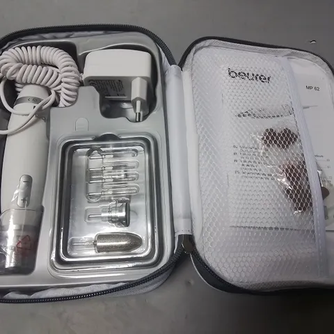 BOXED BEURER BEAUTY MANICURE/PEDICURE SET