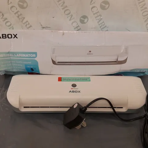 3 BOXED ABOX THERMAL LAMINATORS