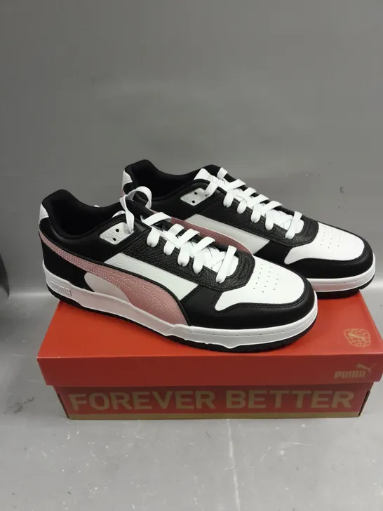 BOXED PAIR OF PUMA RBD GAME LOW TRAINERS - 11