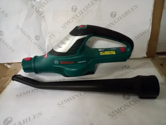 BOSCH CORDLESS LEAF BLOWER ALB 36 LI