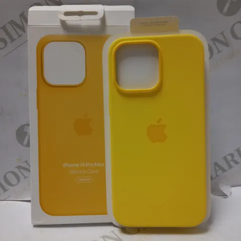 APPLE IPHONE 14 PRO MAX SILICONE MAGSAFE CASE - YELLOW 