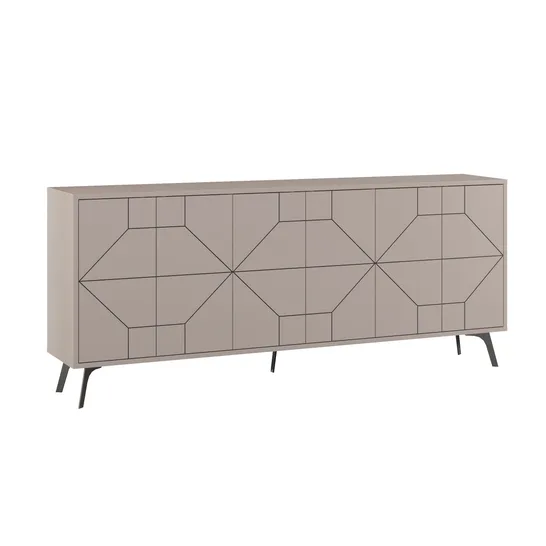 BOXED DUNE CONSOLE TABLE/SIDEBOARD (2 BOXES)