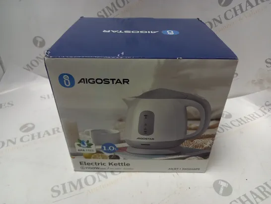 BOXED AND SEALED AIGOSTAR ELECTRIC KETTLE