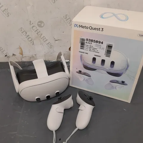 BOXED META QUEST 3 VR HEADSET 