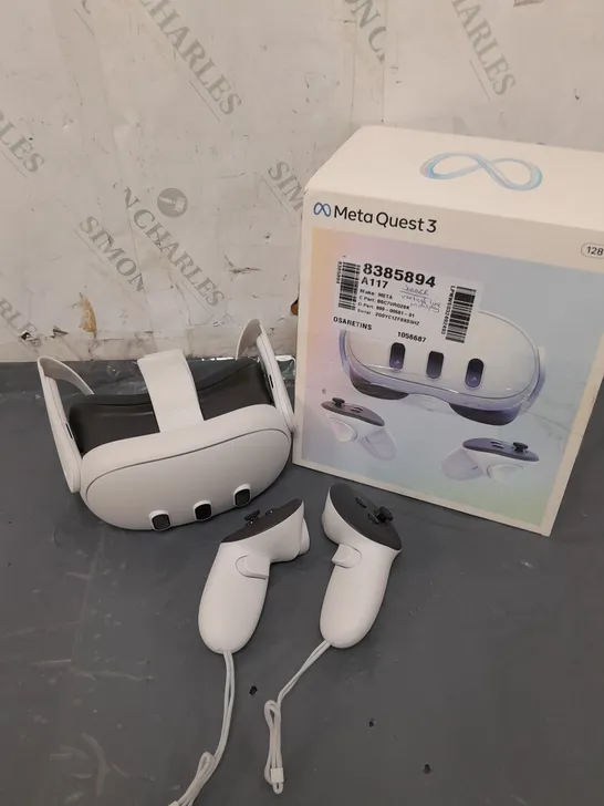 BOXED META QUEST 3 VR HEADSET 