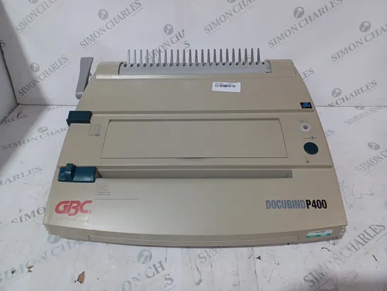 GBC DOCUBINDP400 COMB BINDING MACHINE