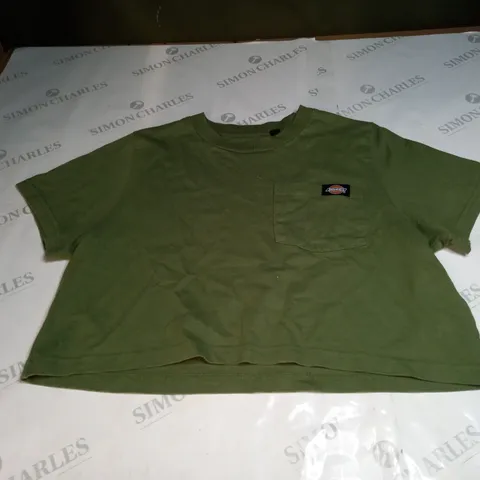 DICKES CROPPED T-SHIRT SIZE M