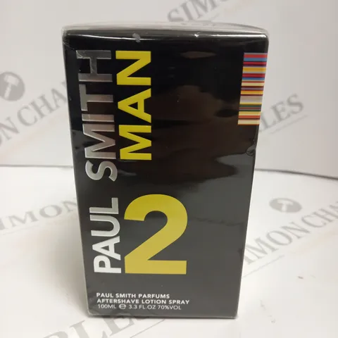 BOPXED AND SEALED PAUL SMITH MAN 2 AFTERSHAVE LOTION SPRAY 100ML