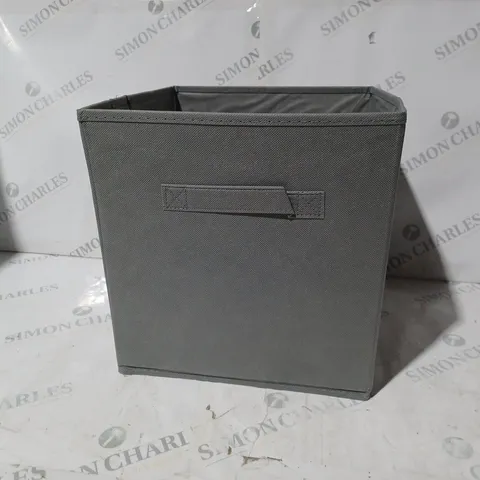 4 X COLLAPSIBLE FABRIC FOLDING STORAGE CUBES 30X30CM