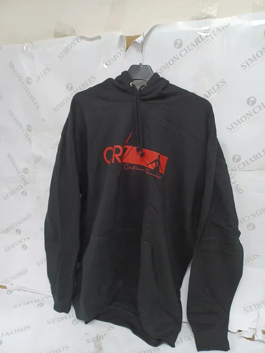 BLACK CRISTIANO RONALDO HOODIE SIZE XL 