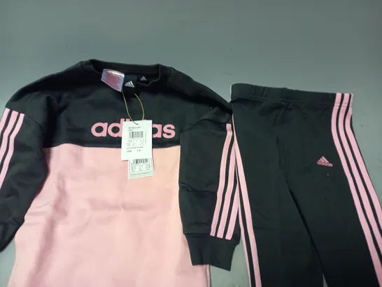 ADIDAS CREW JUMPER & PANTS - UK 18-24 MONTHS 