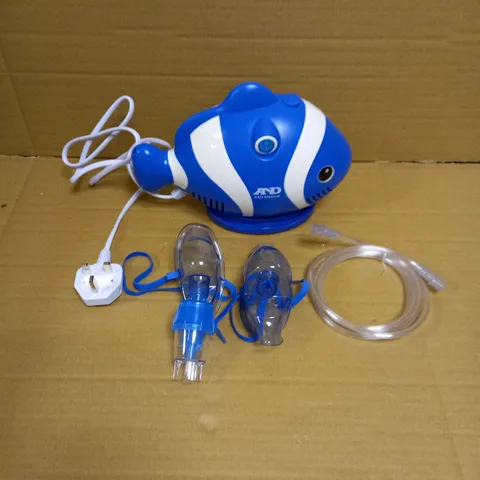 A&D MEDICAL UN-019 CHILD FRIENDLY COMPRESSOR NEBULISER TO TREAT COUGH AND COLD