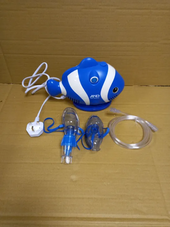 A&D MEDICAL UN-019 CHILD FRIENDLY COMPRESSOR NEBULISER TO TREAT COUGH AND COLD