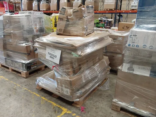 PALLET OF APPROXIMATELY 10 UNPROCESSED RAW RETURN HOUSEHOLD AND ELECTRICAL GOODS TO INCLUDE;