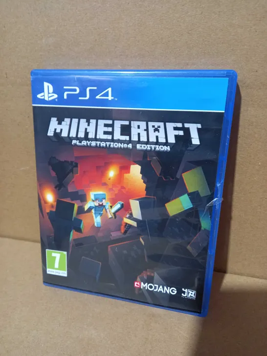 PLAYSTATION 4 MINECRAFT VIDEO GAME