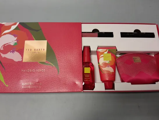 BOXED TED BAKER HANDBAG HEROS GIFT SET