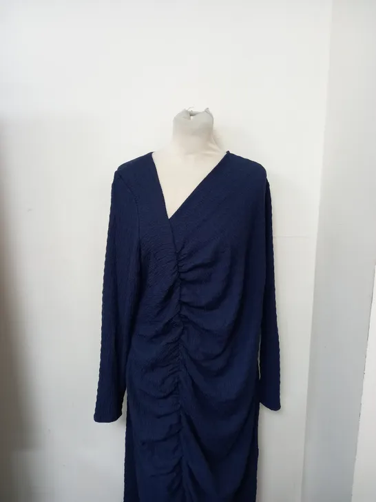 SIMPLY BE MIDI DRESS IN NAVY SIZE 20 