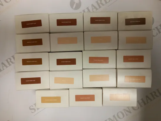 LOT OF APPROX. 19 BAREMINERALS BLEMISH RESCUE SKIN-CLEARING LOOSE POWDER FOUNDATION - ASSORTED SHADES