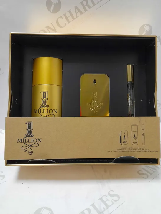 PACO RABANNE 1 MILLION EAU DE TOILETTE 50ML GIFT SET