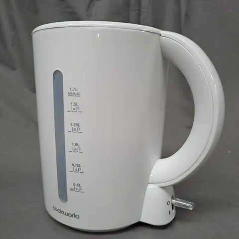 BOXED COOKWORKS WHITE 1.7L KETTLE