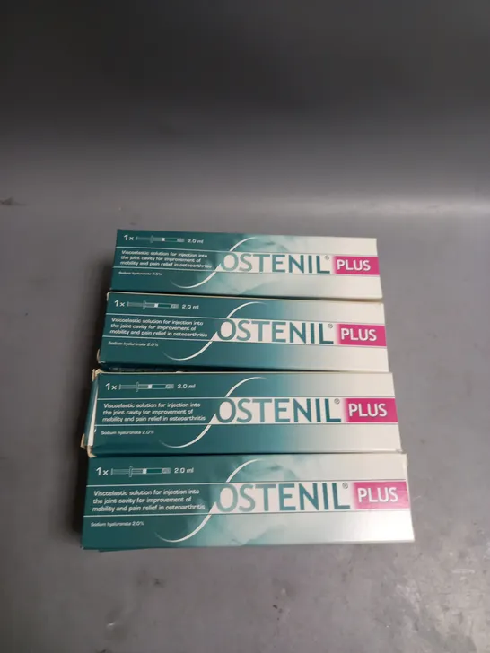 LOT OF 8 BOXED OSTENIL PLUS PAIN RELIEF INJECTION FOR OSTEOARTHRITIS 2ML