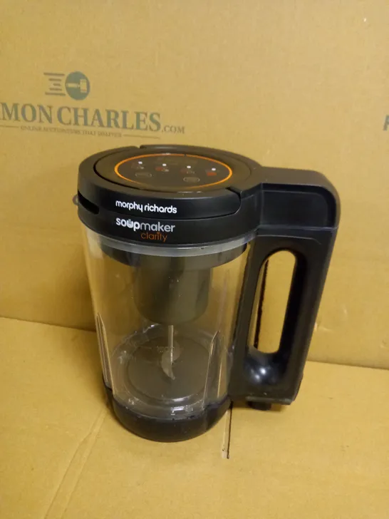 MORPHY RICHARDS CLARITY SOUP MAKER