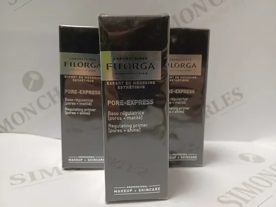 LOT OF 5 X 30ML FILORGA PORE-EXPRESS REGULATING PRIMER 