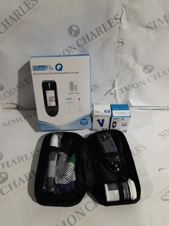 GLUCO RX Q BLOOD GLUCOSE MONITORING SYSTEM