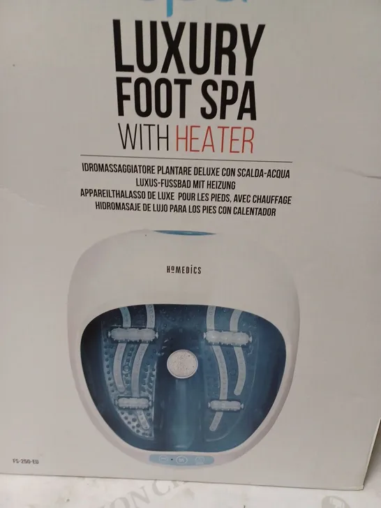 HOMEDICS LUXURY FOOT SPA