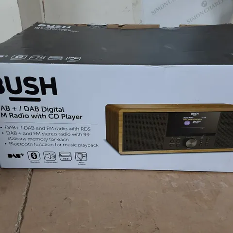 BUSH DAB+/DAB DIGITAL FM RADIO WITH CD PLAYER 