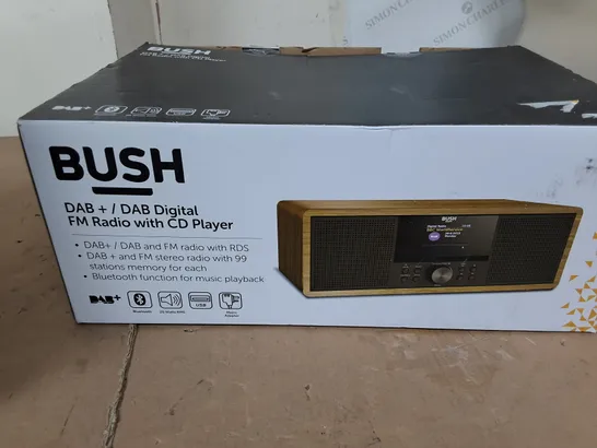 BUSH DAB+/DAB DIGITAL FM RADIO WITH CD PLAYER 