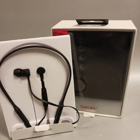 BOXED BEATS X WIRELESS BLUETOOTH HEADPHONES - BLACK 