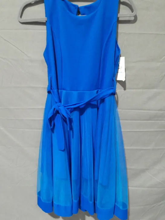 PRONTO MODA BLUE OCCASIONAL DRESS - SIZE UNSPECIFIED