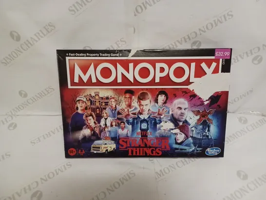 MONOPOLY STRANGER THINGS TRADING GAME 