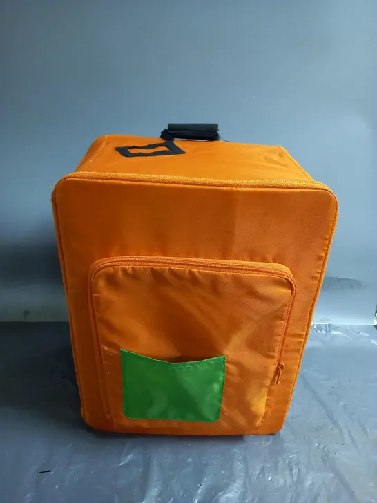 KIDS CARRY ALONG LUGGAGE CASE IN ORANGE