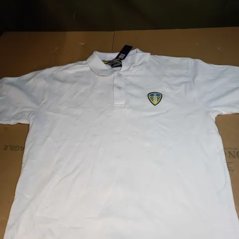 LEEDS UNITED POLO SHIRT SIZE XL