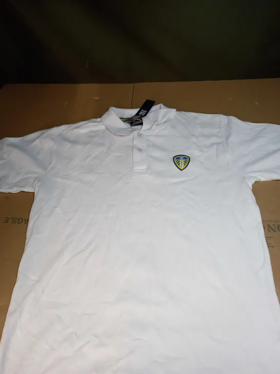 LEEDS UNITED POLO SHIRT SIZE XL