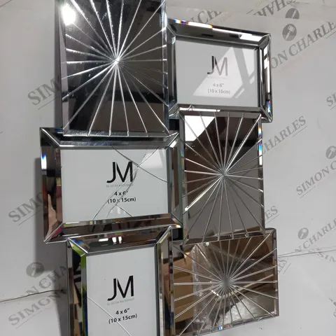 JM BY JULIEN MACDONALD TRIPLE STARBURST PHOTO FRAME