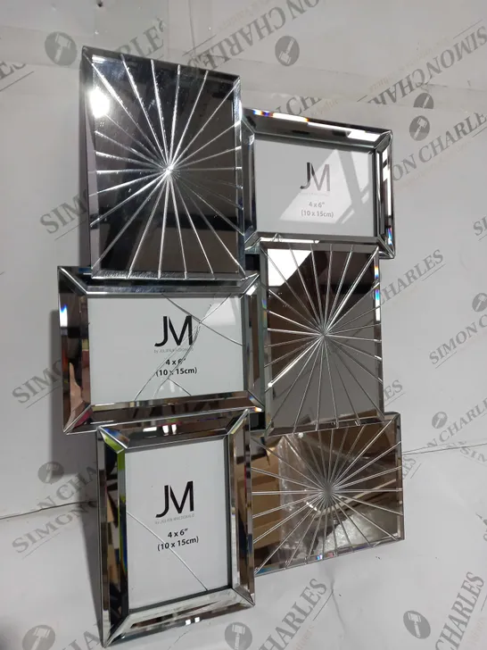 JM BY JULIEN MACDONALD TRIPLE STARBURST PHOTO FRAME