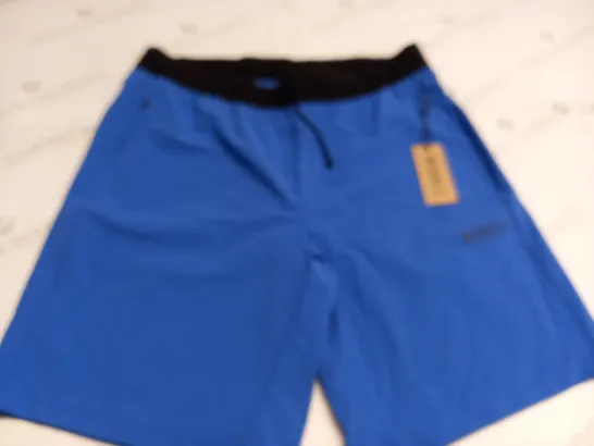 NO BULL BLUE CORE SHORTS - L