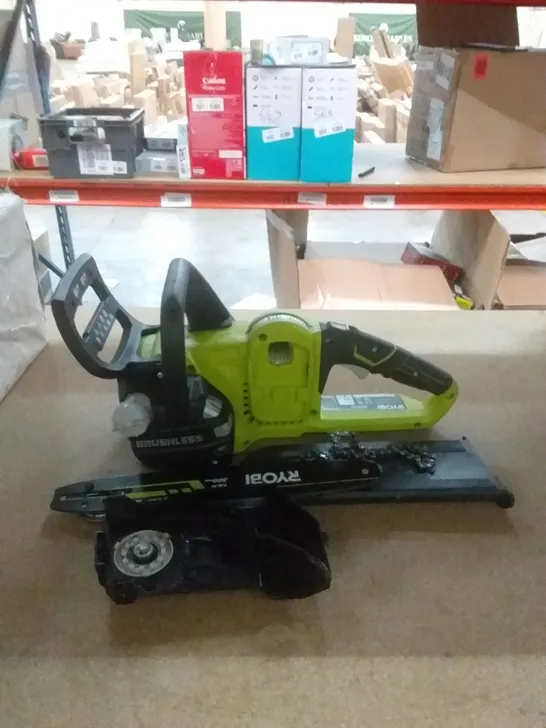 BOXED RYOBI CORDLESS CHAINSAW 18V 