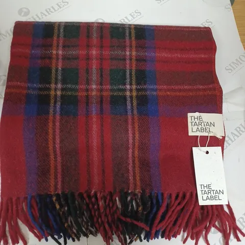 THE TARTAN LABEL BLANKET 