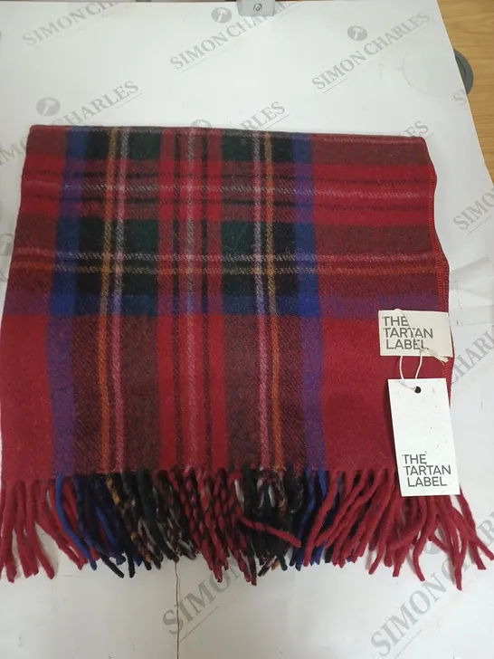 THE TARTAN LABEL BLANKET 