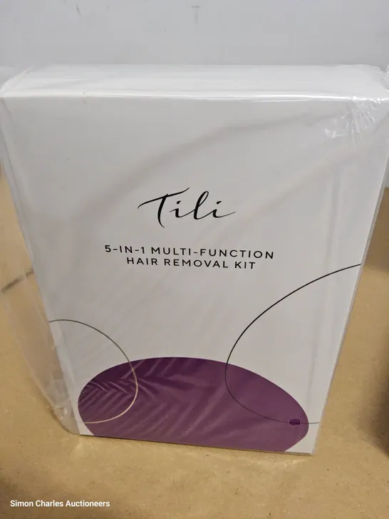 TILI 5-IN-1 MULTI-FUNCTION HAIR REMOVAL KIT PURPLE