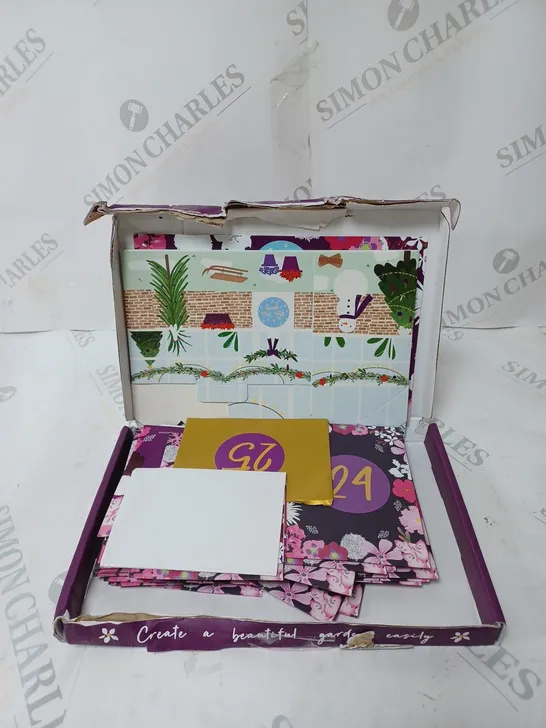 THE ROSE PRESS GARDEN FLOWER SEED ADVENT CALENDAR