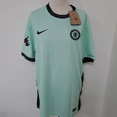 CHELSEA FC AWAY SHIRT WITH QOLEY JR 04 SIZE 2XL