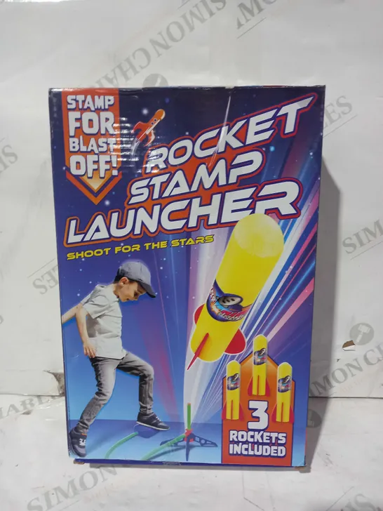 ROCKET STAMP LAUNCHER TOY