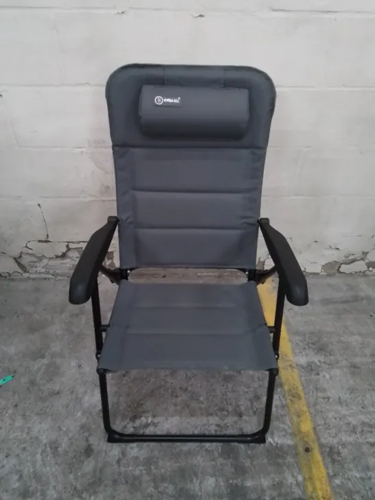 BRAND NEW AND BOXED HOMECALL GARDEN & CAMPING CHAIR GREY 