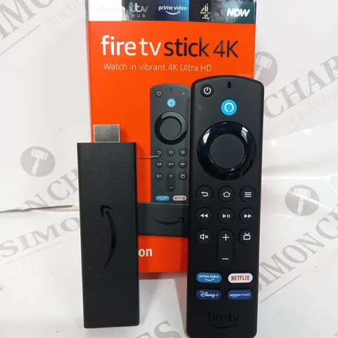 AMAZON FIRE TV STICK 4K BLACK 